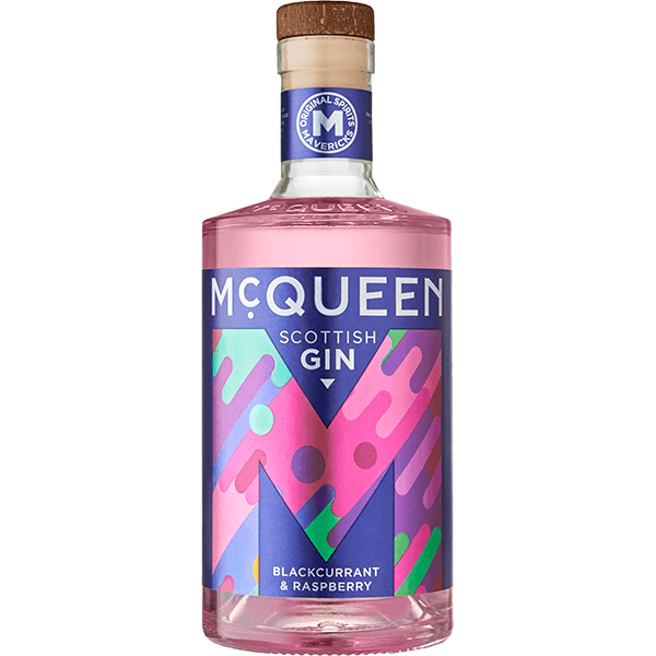 McQueens Blackcurrant and Raspberry Gin 70cl