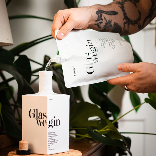 Glaswegin Original Gin Refill Pouch 70cl