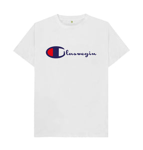 White Champwegin White Unisex T-Shirt
