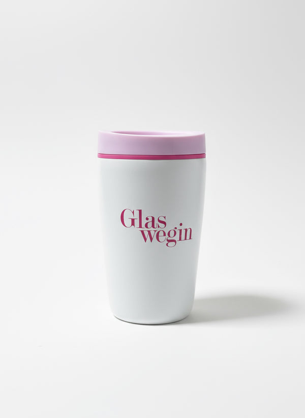 Glaswegin pink Reusable Coffee Cup