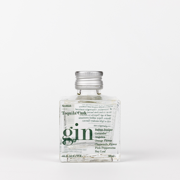 Glaswegin Miniature Tequila Cask Gin 5cl