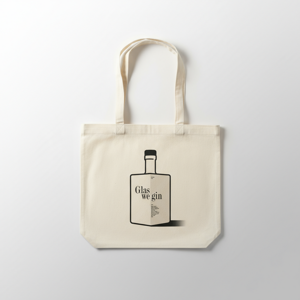 Glaswegin Bottle Tote Bag