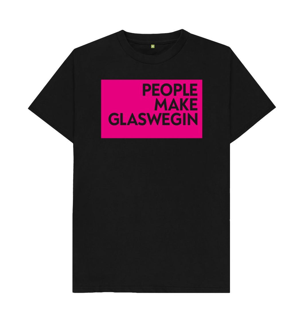 Black People Make Glaswegin Black Unisex T-Shirt