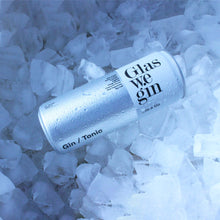 Glaswegin Gin & Tonic In a Tin on ice