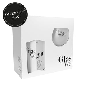 Not Quite Perfect Glaswegin Gift Pack: London Dry 70cl & Glass