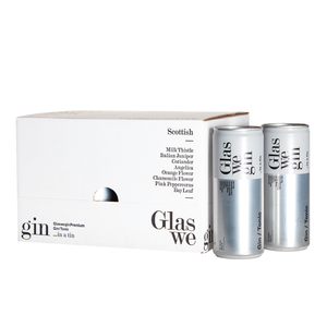 Glaswegin Premium Gin Ready To Drink Cans Case 12
