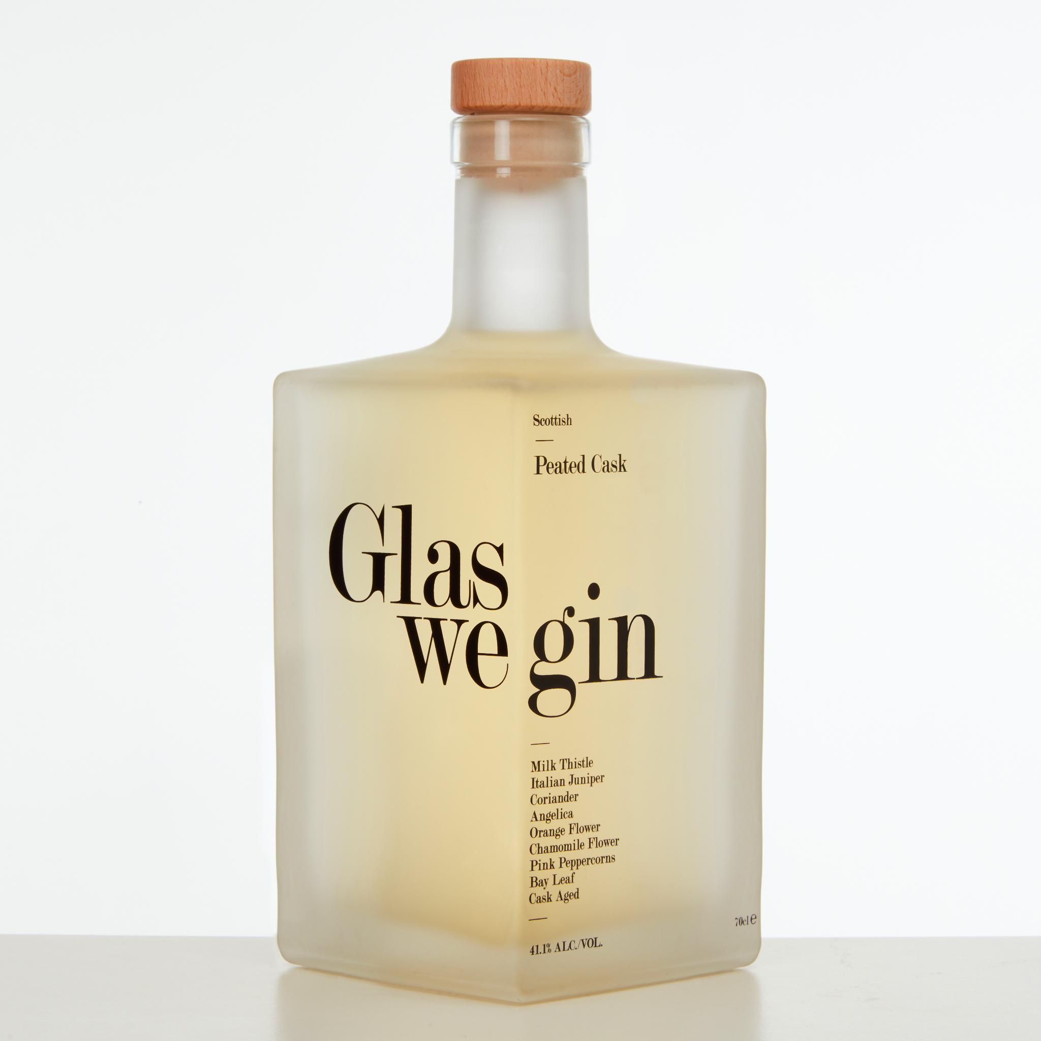 Glaswegin Peated Cask Gin
