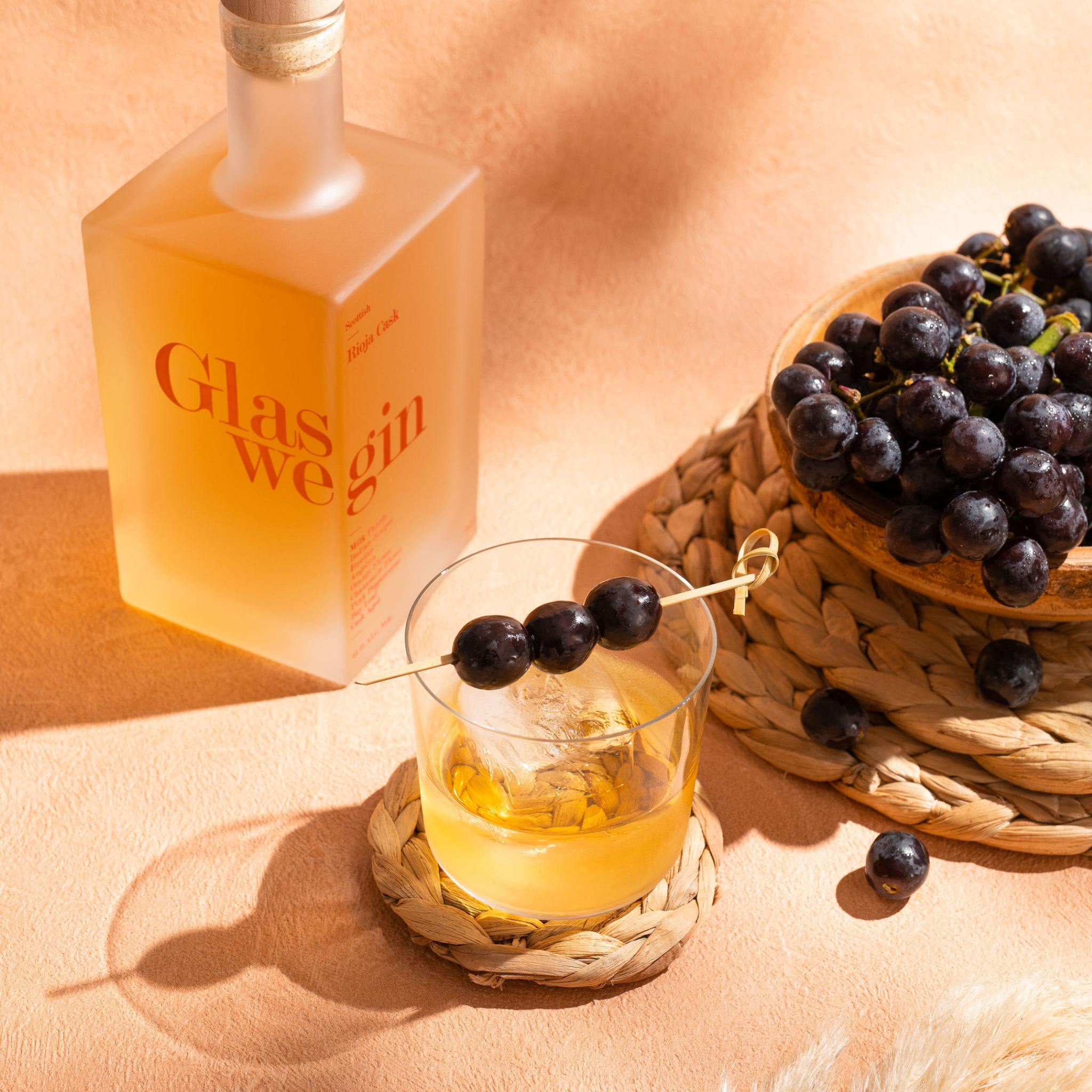 Glaswegin Rioja Cask Gin
